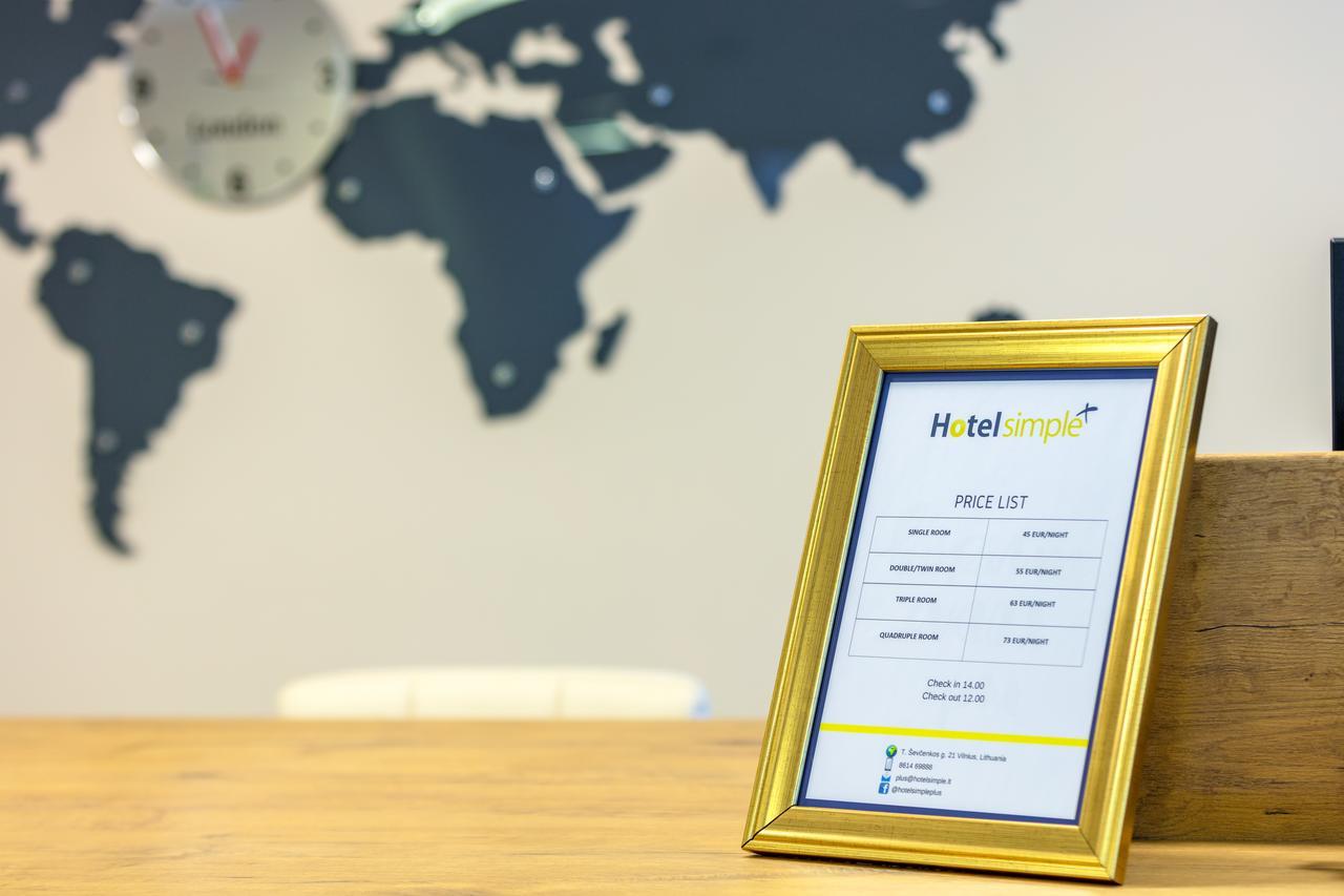 Hotel Simple Plus VNO Dış mekan fotoğraf
